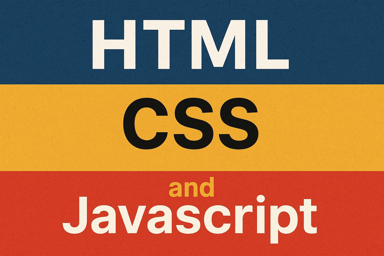 Web Development in Bold Colors